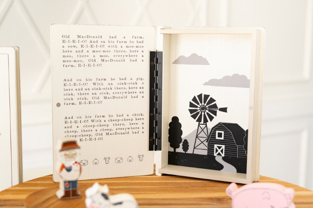 Old MacDonald Woodland Storybook Gift Set s/6