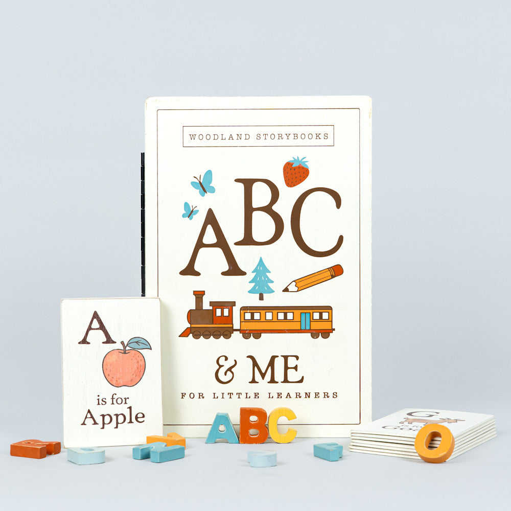 ABC's & ME Woodland Storybook Learn Gift Set s/40