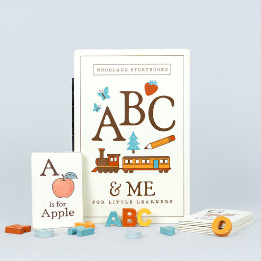 ABC's & ME Woodland Storybook Learn Gift Set s/40