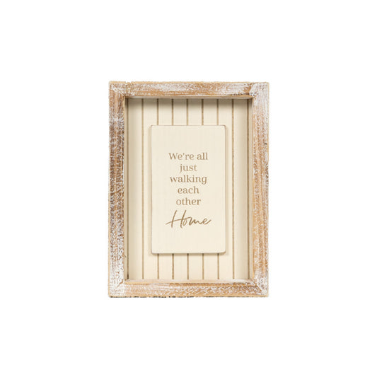 5x7 Wood frame sign (HOME) Sympathy Gift