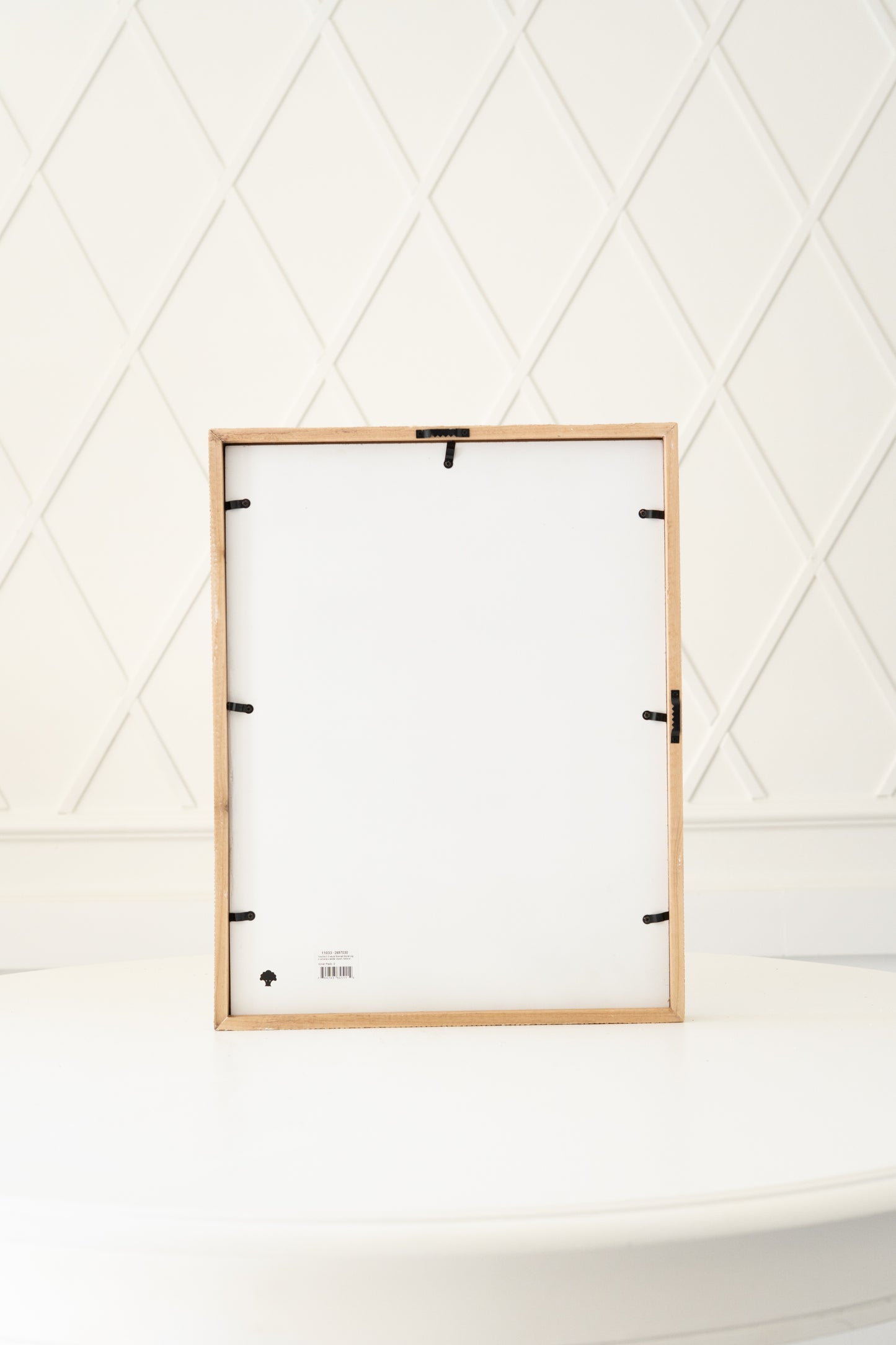 14x18 Wood framed blank sign w/removeable insert DIY