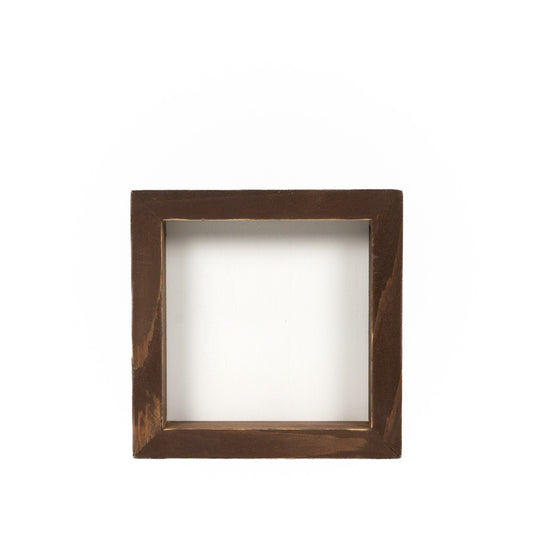 DIY Blank 5x5 wood frame sign removeable insert