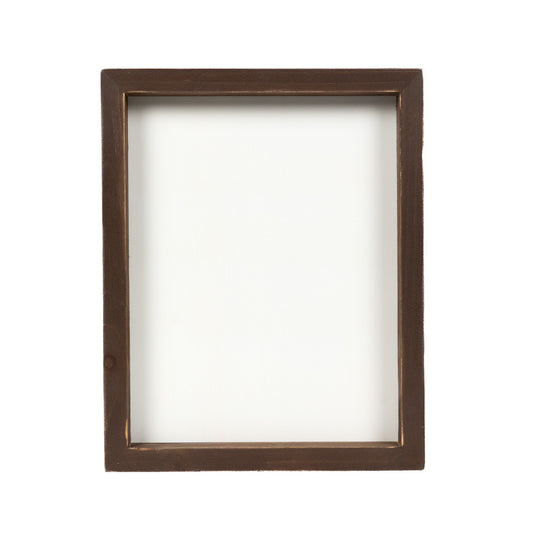 DIY Blank 8x10 wood frame sign removeable insert