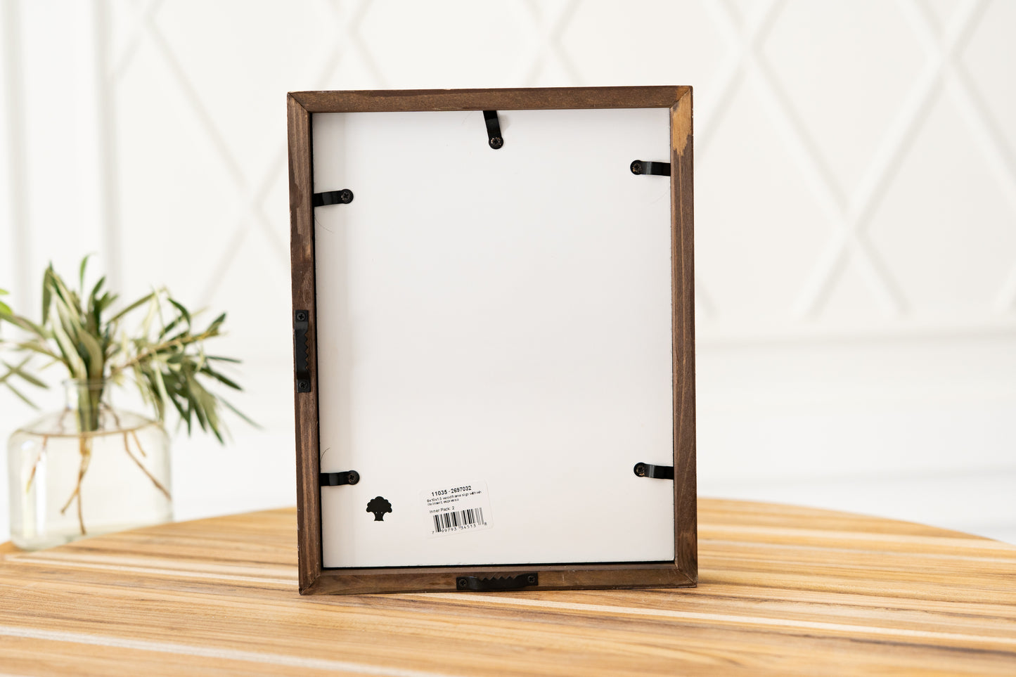 DIY Blank 8x10 wood frame sign removeable insert