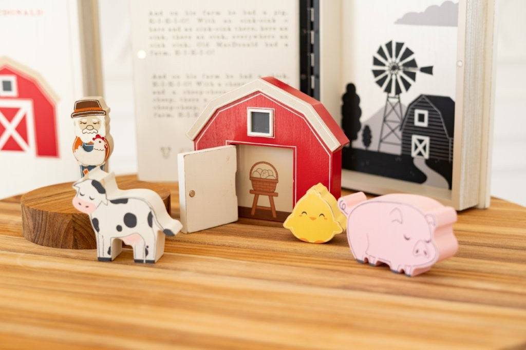 Old MacDonald Woodland Storybook Gift Set s/6
