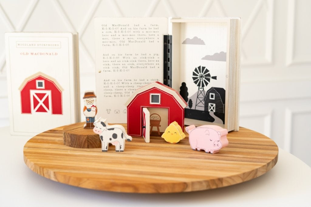 Old MacDonald Woodland Storybook Gift Set s/6