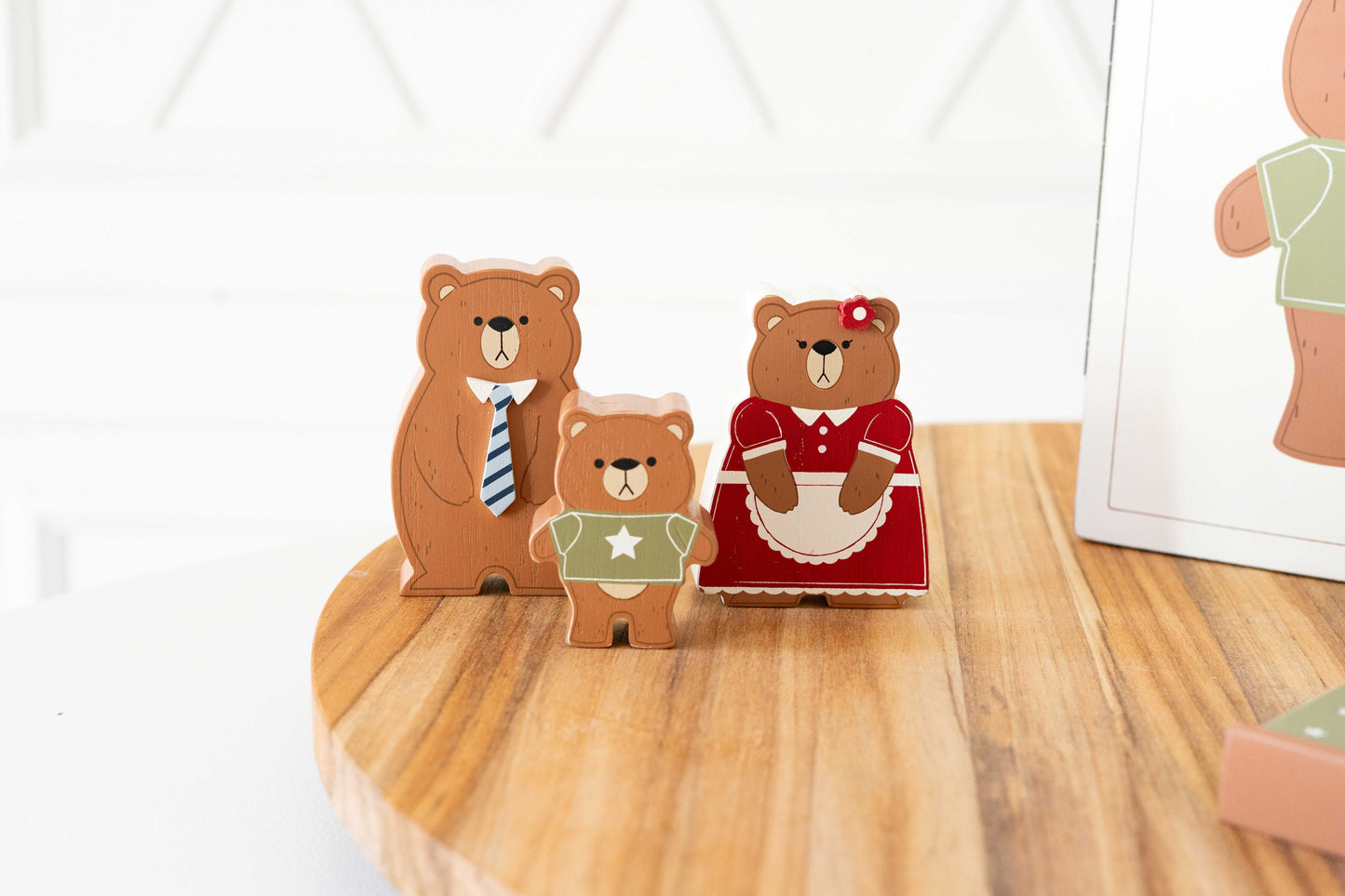 GOLDILOCKS & THREE BEARS Woodland Storybook Gift Set