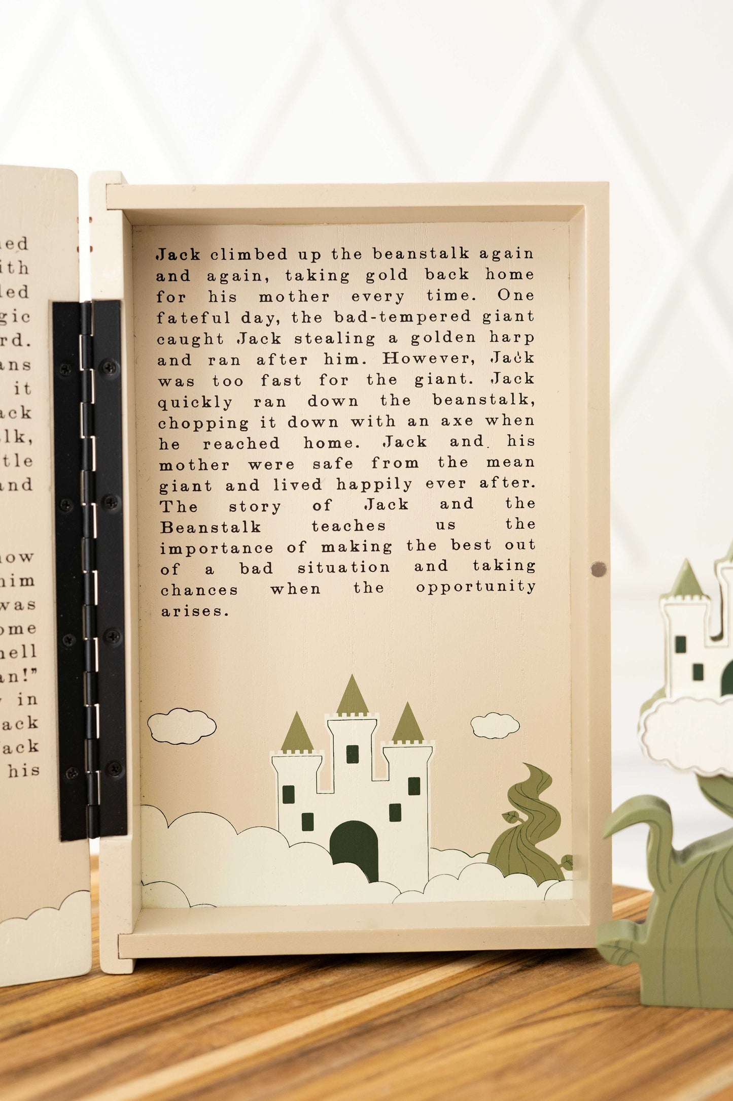 JACK & THE BEANSTALK Woodland Storybook Gift Set s/7