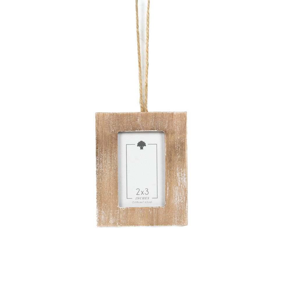 3x4 wood photo frame ornament for 2x3 pic