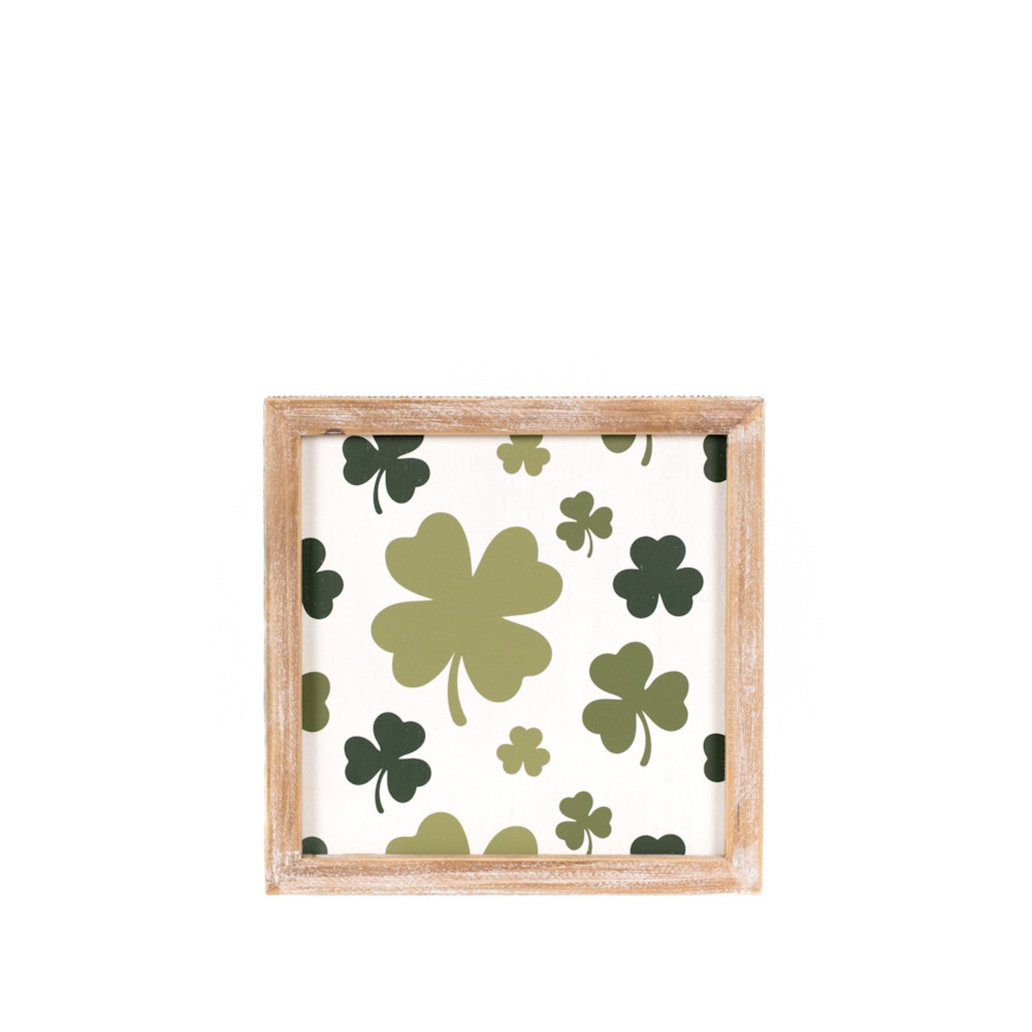 Reversible lips/shamrock sign