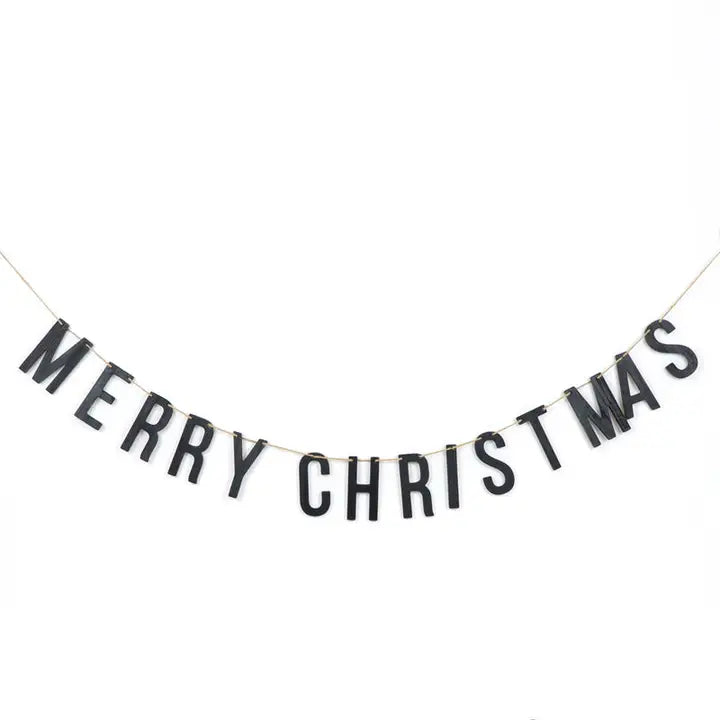 70" Wood MERRY CHRISTMAS Banner Christmas decor