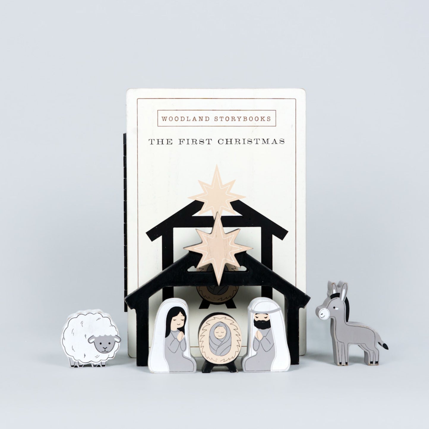 THE  FIRST CHRISTMAS (Nativity) Woodland Storybook Gift Set