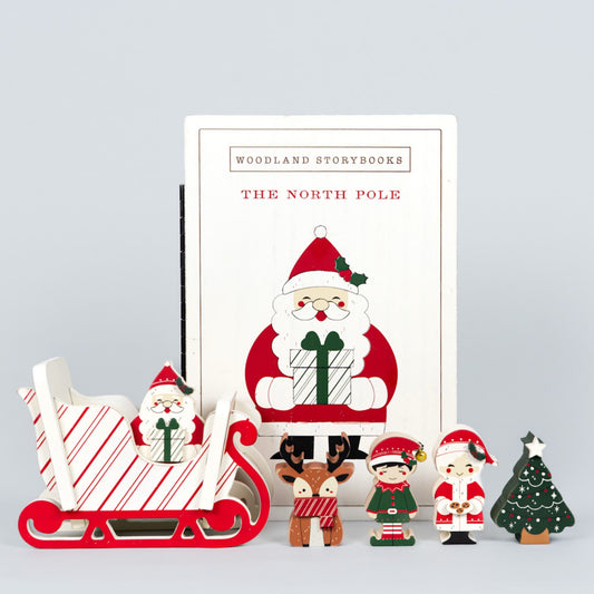NORTH POLE CHRISTMAS Woodland Storybook Gift Set - 77002