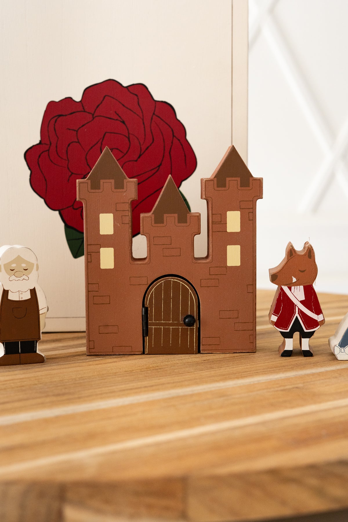 Beauty and the beast woodland storybook