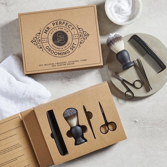 Grooming book gift set