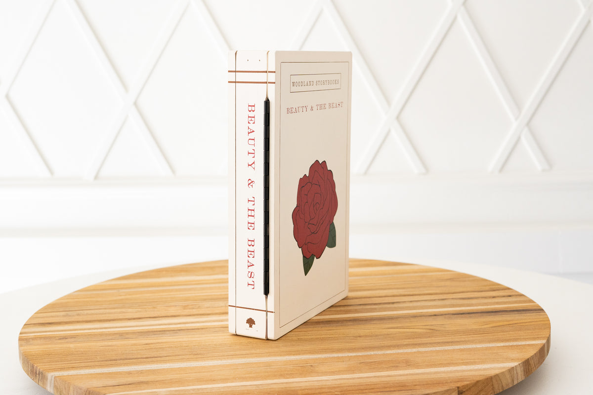 Beauty and the beast woodland storybook