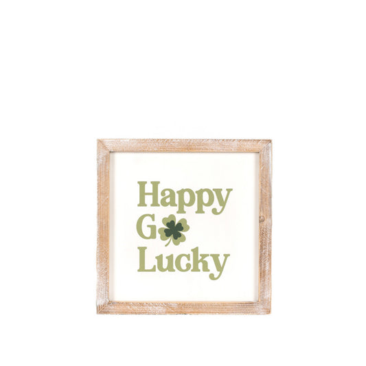 Reversible love you/ lucky sign