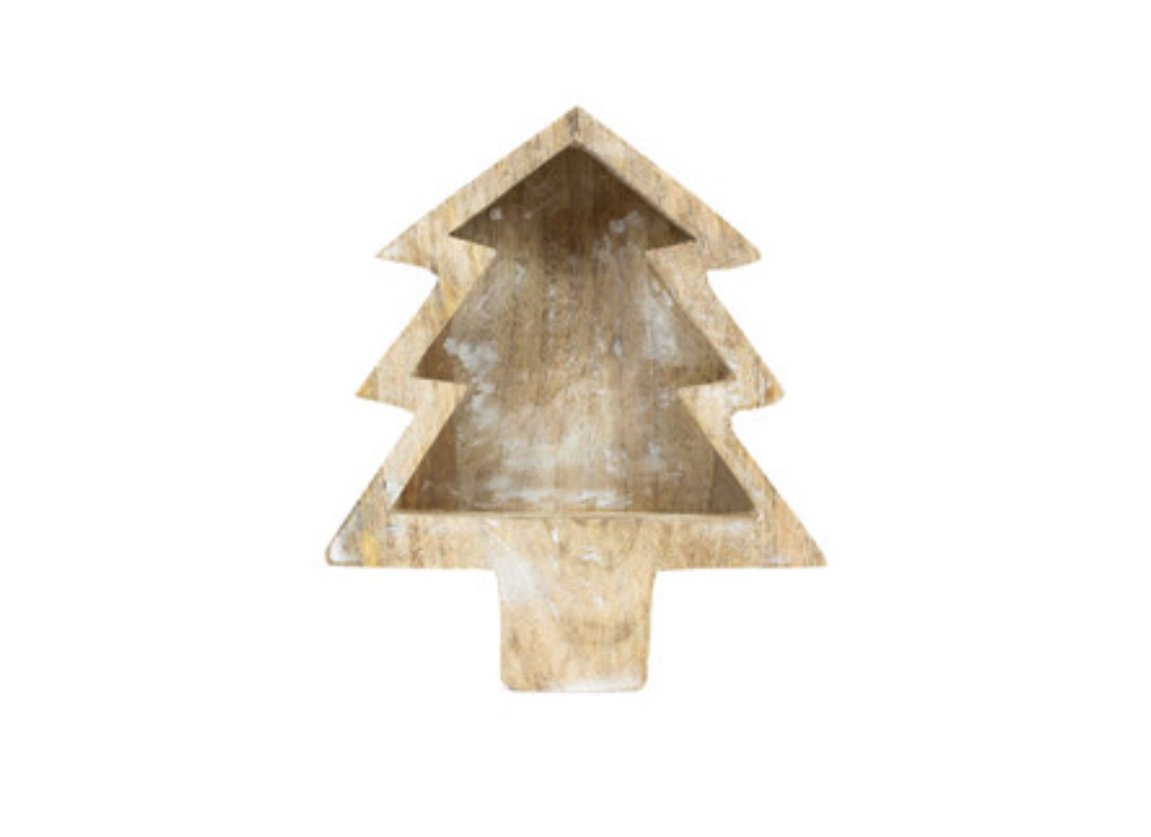 Tree mango wood dough bowl