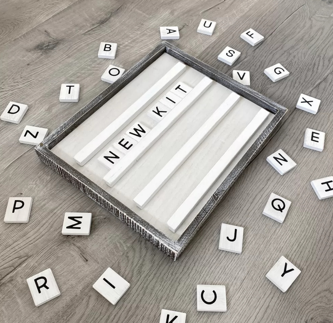 Letterboard set