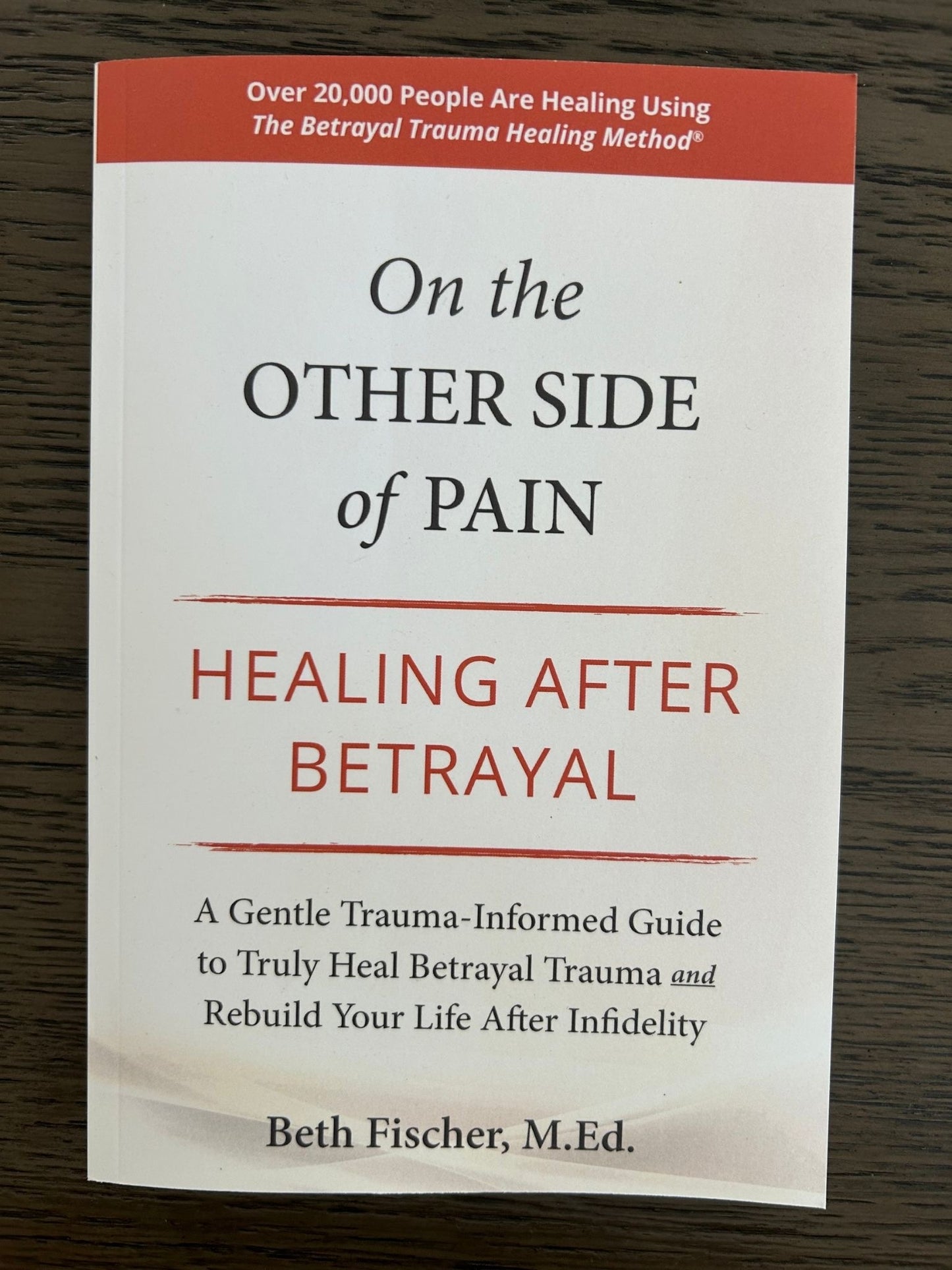 Self Help Book ON THE OTHER SIDE OF PAIN  Beth Fischer M.Ed.