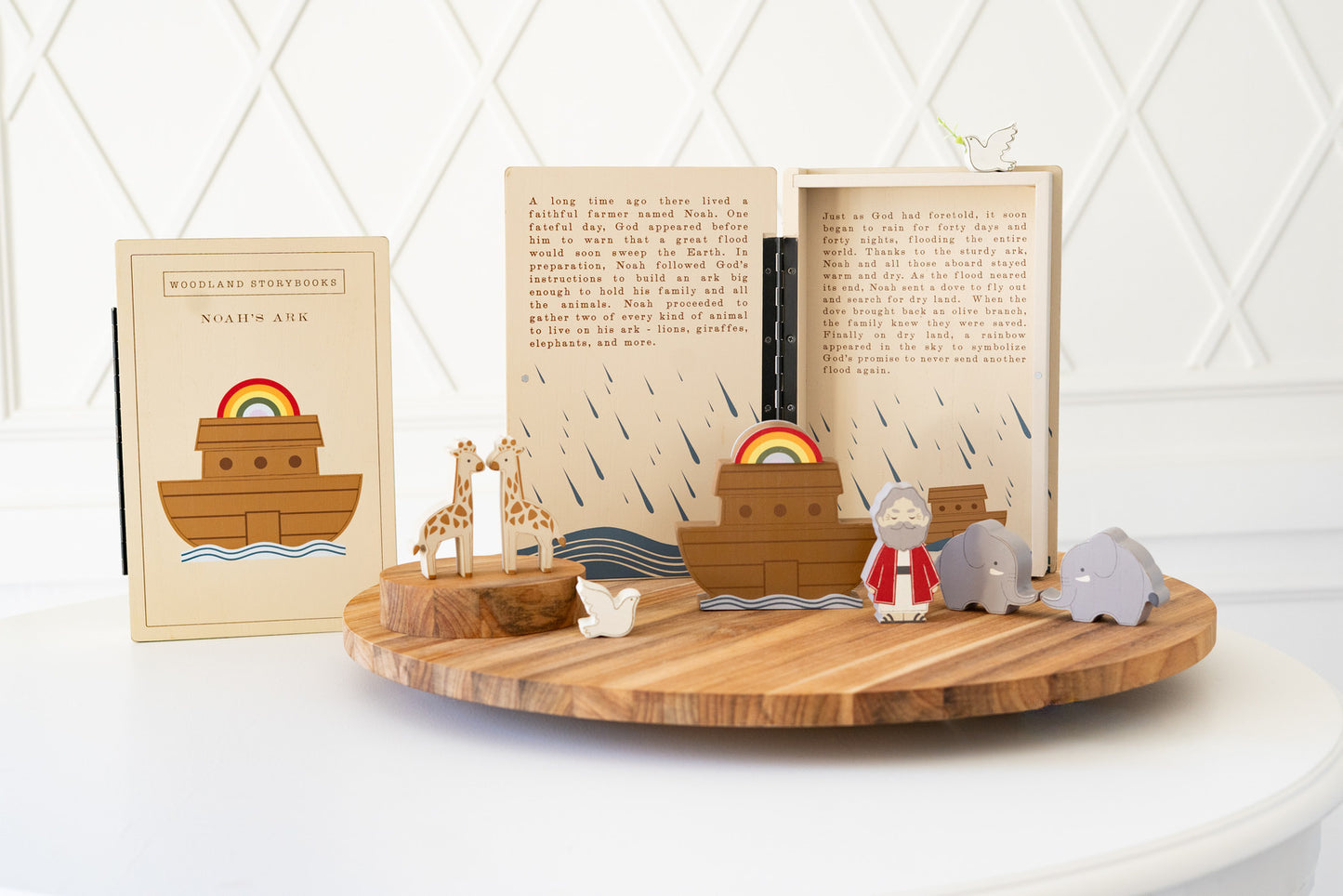 Noah's Ark Woodland Storybook Gift Set S/9