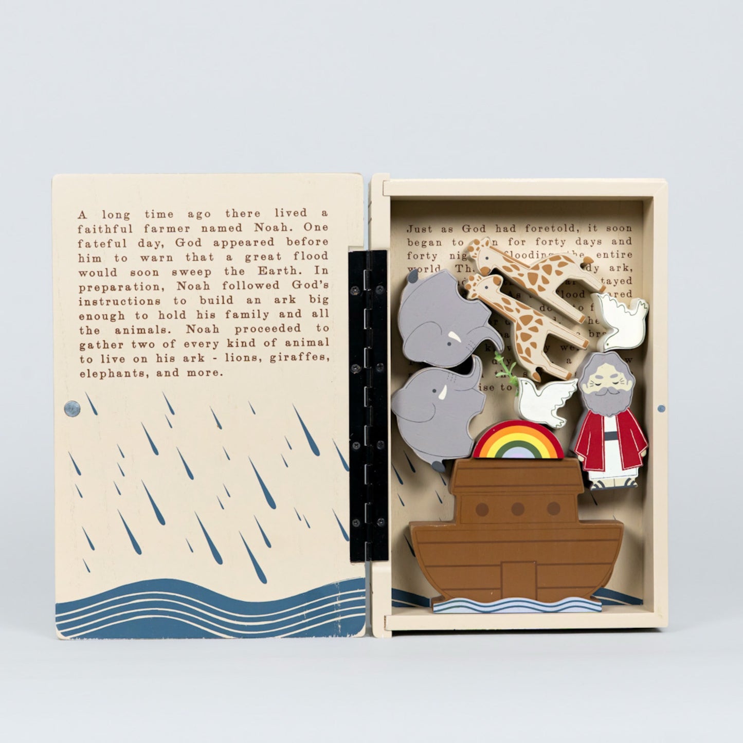 Noah's Ark Woodland Storybook Gift Set S/9