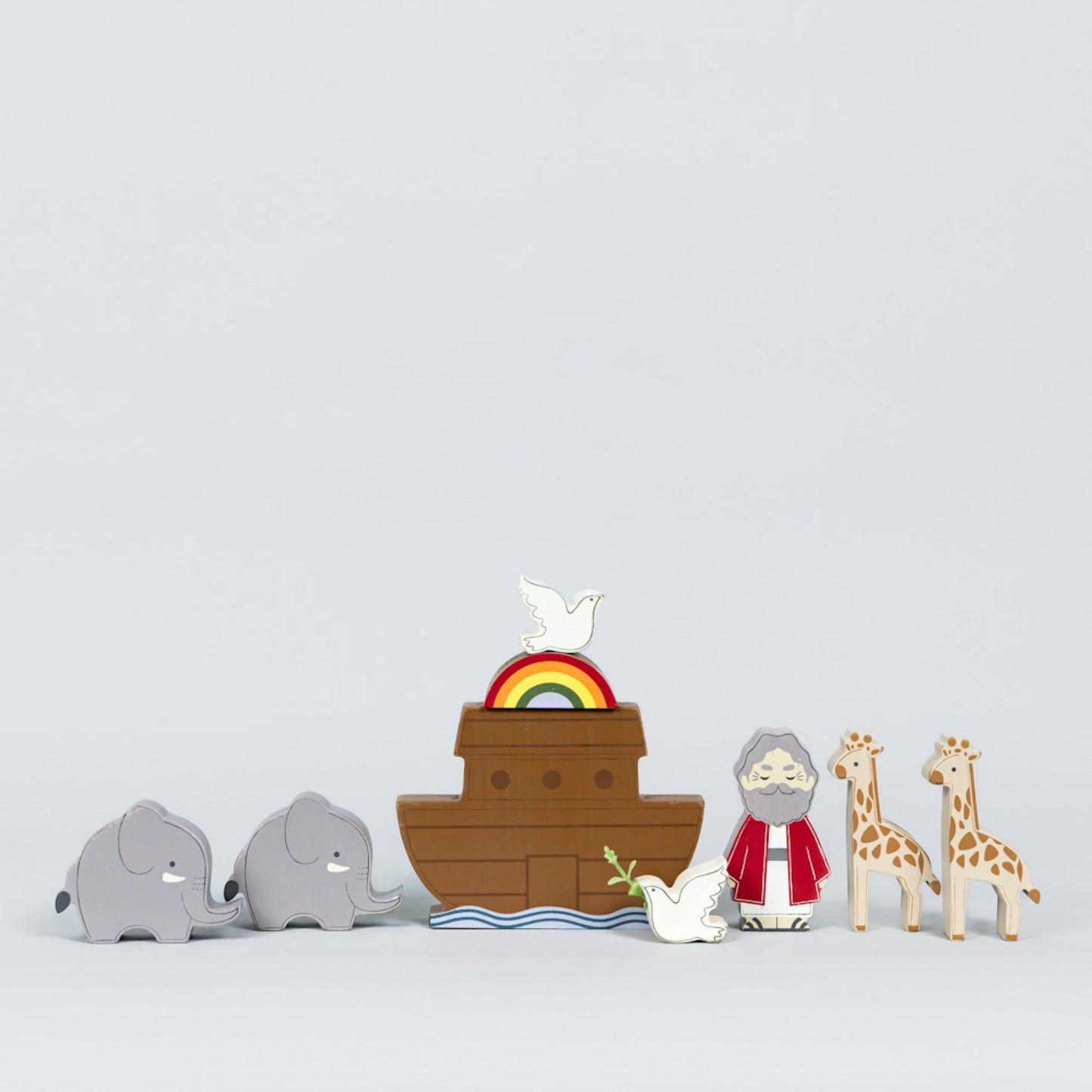 Noah's Ark Woodland Storybook Gift Set S/9