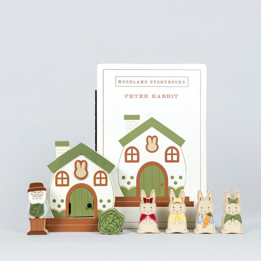 Peter Rabbit Woodland Storybook Gift Set s/8