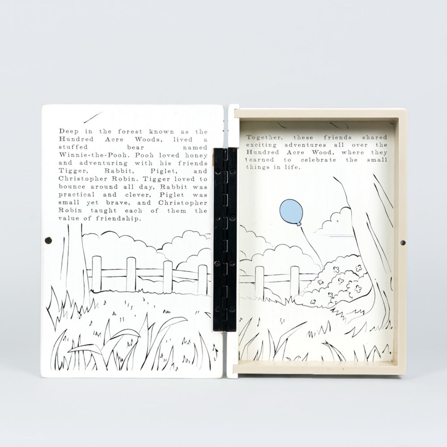Winnie The Pooh Woodland Storybook Gift Set s/8